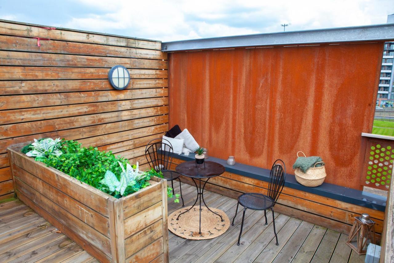 Modern City Centre Apartment Roof Garden Манчестър Екстериор снимка